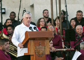 El Jefe de Estado cubano denunció que la administración Trump actúa con mayor agresividad para impedir la entrada de combustible a la Isla.