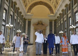 En el encuentro en la sede del órgano legislativo, el Capitolio de La Habana, ambos patentizaron la voluntad de continuar afianzando los vínculos entre los dos países vigentes desde el 19 de mayo de 1979.