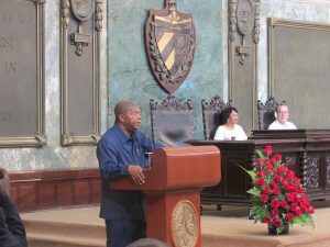 El mandatario africano destacó aporte de Cuba en la independencia de Angola.