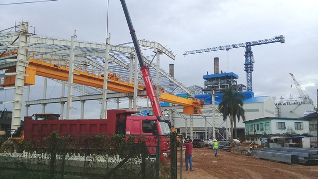 Al 63 por ciento marcha la obra que debe aportar energía eléctrica para la próxima zafra, lo que ahorrará al país unos 100 mil barriles de petróleo anualmente, cuando esté en su máxima capacidad de explotación.