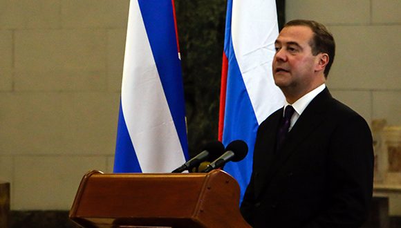 Este 4 de octubre el primer ministro ruso visitará además las instalaciones del proyecto conjunto Zarubezhneft – Cuba-Petróleos, en la zona de Boca de Jaruco, al este de la capital cubana.