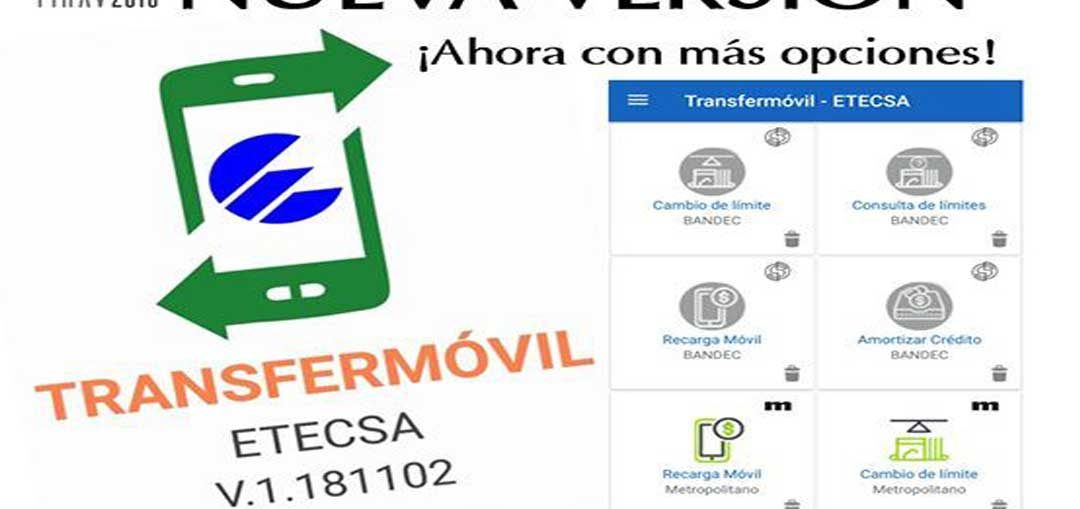 La aplicación incluirá el servicio de pagos a terceros y la compra virtual en las tiendas CIMEX.