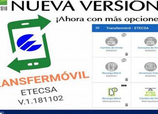 La aplicación incluirá el servicio de pagos a terceros y la compra virtual en las tiendas CIMEX.