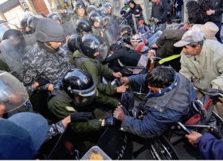 El presidente de Cuba, Miguel Díaz Canel Bermúdez, manifestó este jueves su repudio a las acciones represivas de militares bolivianos contra seguidores del expresidente Evo Morales, quien se encuentra exiliado en México.