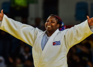 La triple medallista olímpica volvió a liderar a la escuadra cubana de judo y con una presea de plata en los +78 kg llevó a la Isla hasta el noveno puesto del medallero en una competencia donde Japón se llevó 11 de las 14 coronas en disputa.