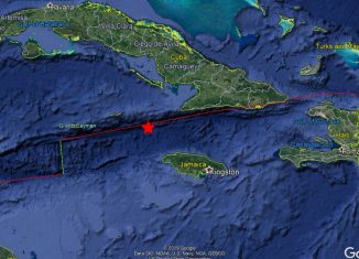 No se reportaban daños humanos ni materiales en Santiago de Cuba, cuya población vivió lógicos momentos de alarma.