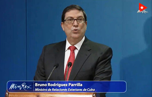 Canciller cubano reconoció apoyo de la diáspora a la lucha contra el bloqueo impuesto por los Estados Unidos