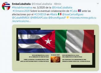 cuba italia covid