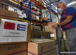 El cargamento se transportó desde la municipalidad de Shanghái (este) con toda la logística requerida, incluida la cadena de frío para garantizar su llegada a Cuba en óptimas condiciones.