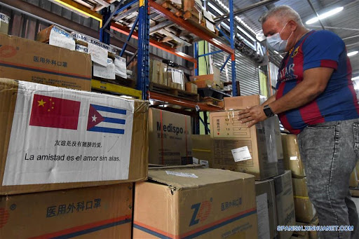 El cargamento se transportó desde la municipalidad de Shanghái (este) con toda la logística requerida, incluida la cadena de frío para garantizar su llegada a Cuba en óptimas condiciones.