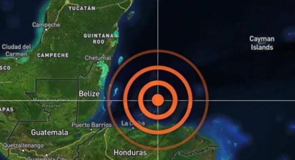 El movimiento telúrico también se pudo percibir en ciudades como Colón, Puerto Cortez y La Ceiba, en Honduras; Belmopán, Belice; Cancún, Quintana Roo y Villahermosa, Tabasco en México, según los datos de la agencia sismológica USGS, recogidos por BNO News.