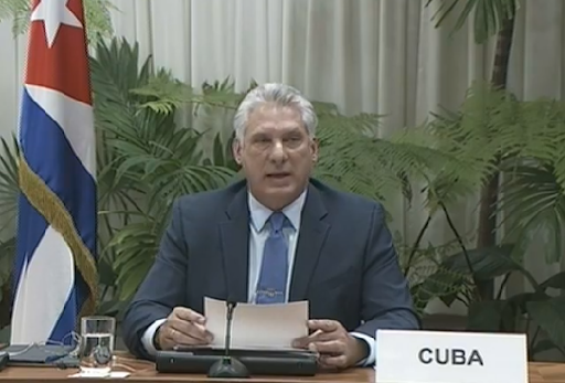 Durante su participación en la Cumbre Virtual del Grupo de Contacto del MNOAL, Miguel Díaz-Canel Bermúdez señaló que la COVID-19 ha demostrado ser un reto global. No distingue fronteras, ideologías o niveles de desarrollo. De ahí que la respuesta también debe ser global y mancomunada, superando las diferencias políticas.