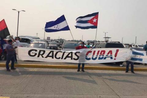 Las tres principales fuerzas políticas de Honduras y otras dos bancadas en el Congreso Nacional coincidieron en un pronunciamiento unánime para agradecer el trabajo solidario de la Brigada Médica Cubana que combate la Covid-19 en ese país.