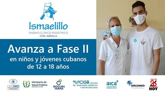 Se trata de un estudio sin placebo que incluye niños y jóvenes cubanos de 12 a 18 años de edad, quienes recibirán el esquema de tres dosis del inmunógeno con un intervalo de 14 días cada una (0-14-28 días), en la provincia de Camagüey.