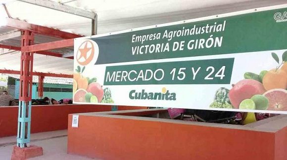 En la céntrica esquina de 15 y 24, del municipio Plaza de la Revolución, los vecinos se organizaron para comprar viandas y frutas en el Mercado Agropecuario Estatal de nuevo tipo creado allí, el cual forma parte de 47 que abrirán en la capital.