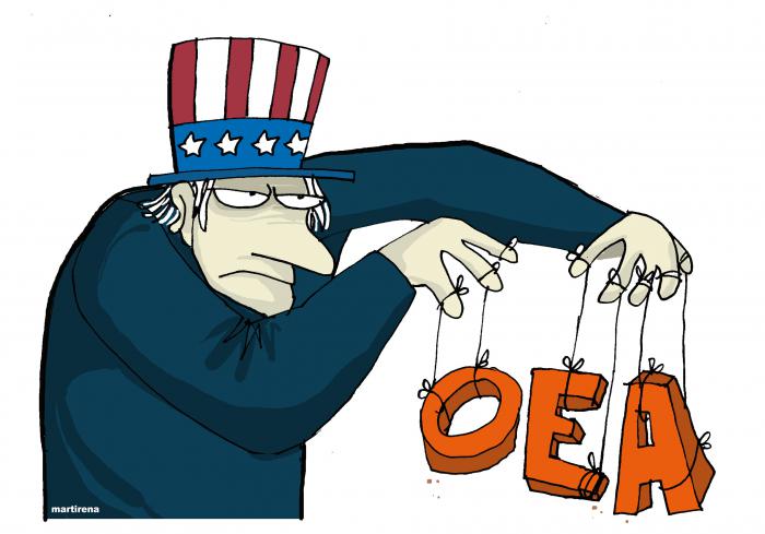 La Organización de Estados Americanos (OEA), sin moral y sin mandato, anunció una convocatoria en línea de su Consejo Permanente, a fin de «analizar» –dijo–, la situación en Cuba después de los disturbios acontecidos en el archipiélago.