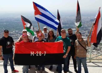 Sirios, cubanos y palestinos ratificaron este lunes su solidaridad y apoyo a la isla ante los intentos de desestabilización por parte de Estados Unidos, en una actividad organizada por el Día de la Rebeldía Nacional.