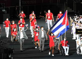 El ciclista Damián López, el tenimesista Yunier Fernández y la pesista Leidy Rodríguez serán los primeros cubanos en participar en los XVI Juegos Paralímpicos Tokio 2020, al competir hoy en la cita de 4 400 competidores de 160 países.