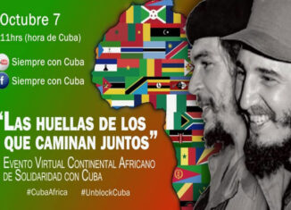 A través de su cuenta oficial en Twitter, el Presidente de Cuba remarcó la raíz común, las luchas y la sangre compartidas, y evocó el legado de líderes de ambos territorios, como Fidel Castro, Ernesto 'Che' Guevara, Thomas Sankara y Oliver Tambo.