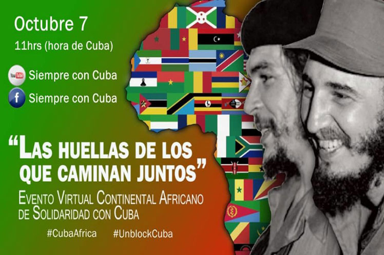 A través de su cuenta oficial en Twitter, el Presidente de Cuba remarcó la raíz común, las luchas y la sangre compartidas, y evocó el legado de líderes de ambos territorios, como Fidel Castro, Ernesto 'Che' Guevara, Thomas Sankara y Oliver Tambo.