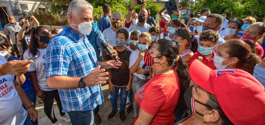 Así lo suscribió en su cuenta en twitter, donde comentó el recorrido que realizara la víspera por la comunidad Libertad, en el capitalino municipio de La Lisa.