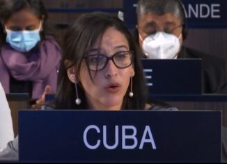 La embajadora de la Isla ante la Unesco, Yahima Esquivel, denunció en el Consejo Ejecutivo de la organización el carácter criminal del bloqueo estadounidense contra la nación caribeña y su recrudecimiento en tiempos de pandemia.