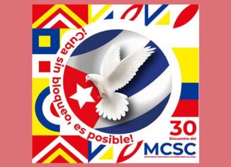 El XXX Encuentro del Movimiento Colombiano de Solidaridad con la mayor de las Antillas (MCSC) continúa este martes con espacios participativos donde el eje fundamental será la lucha contra el bloqueo impuesto por Estados Unidos al país caribeño.