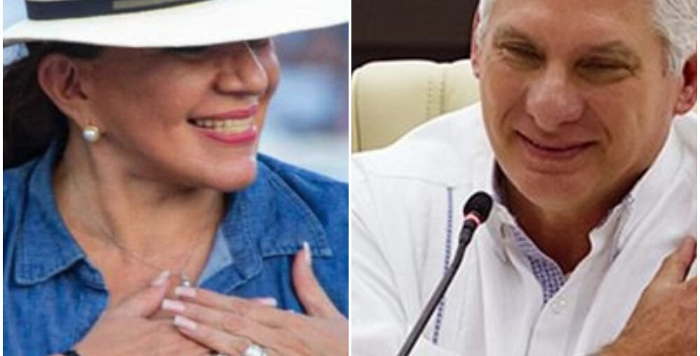 El presidente de Cuba, Miguel Díaz-Canel, congratuló hoy a la candidata Xiomara Castro, representante del partido Libertad y Refundación (Libre), quien lidera los escrutinios de votos de las elecciones de este domingo en Honduras.