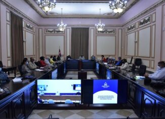 Con la participación del Primer Secretario del Comité Central del @PartidoPCC y Presidente de la República de #Cuba, @DiazCanelB; y presidida por #EstebanLazo, titular de la @AsambleaCuba, se desarrolló la reunión con presidentes de asambleas municipales del #PoderPopular”