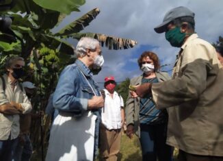 El escritor y educador popular brasileño Frei Betto reconoció avances en la implementación del Plan de Soberanía Alimentaria y Educación Nutricional, en un recorrido por comunidades agropecuarias del municipio San José de las Lajas.