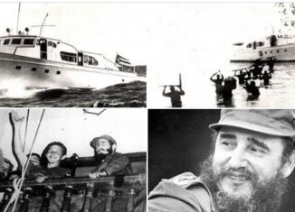“Honor y gloria para los 82 expedicionarios del #Granma que hace 65 años desembarcaron en Las Coloradas, dispuestos a ser libres o mártires», escribió el mandatario cubano Miguel Díaz-Canel Bermúdez en su cuenta de la red social Twitter.