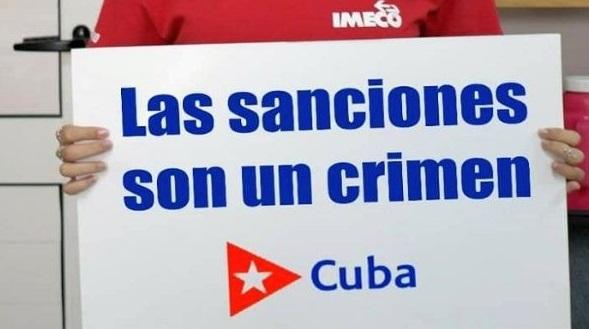 El Primer Secretario del Comité Central del Partido Comunista de Cuba y Presidente de la República, Miguel Díaz-Canel Bermúdez, rechazó las nuevas medidas de Estados Unidos contra funcionarios del país caribeño.