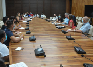 Miguel Díaz-Canel, sostuvo un encuentro en el Palacio de la Revolución con la máxima dirección de la Unión de Jóvenes Comunistas y de la Federación Estudiantil Universitaria -FEU-, en el cual convocó a trabajar sin ningún prejuicio.