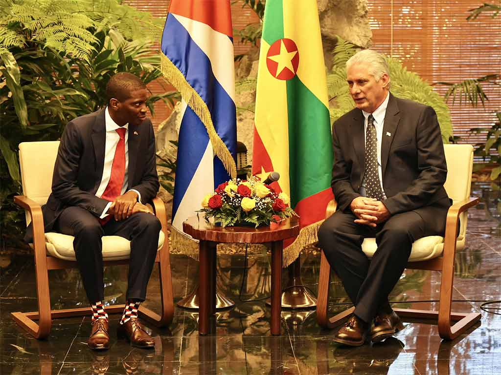 Concluye visita a Cuba primer ministro de Granada