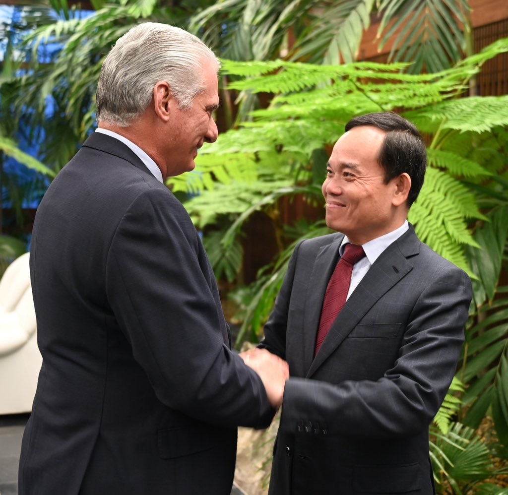 Sostuvo presidente de Cuba encuentro con vice primer ministro de Vietnam